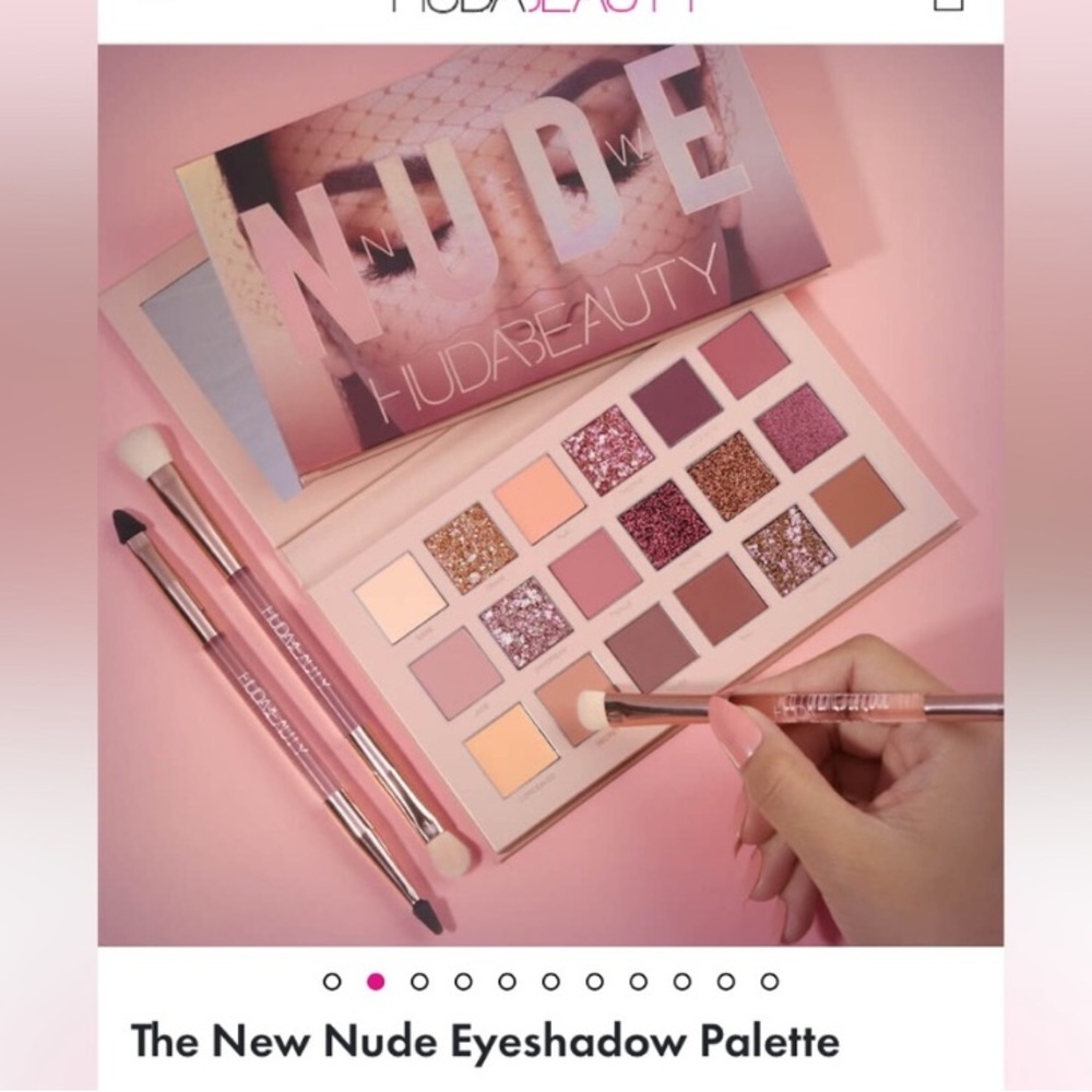 HUDA.🔥EYE SHADOW PALETTE  Gift 🎁,   gliter and party,  never a dull moment ❤️